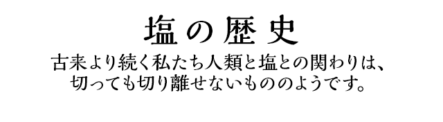 塩の歴史